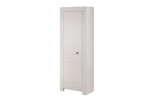 Szafa jednodrzwiowa 70x197x37 cm SAMBU biały Konsimo