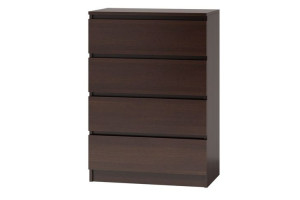Komoda z szufladami ODIS wenge Konsimo
