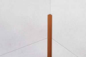 Kątownik Wykończeniowy Wewnętrzny L Miedziany Matowy 1 Cm X 270 Cm