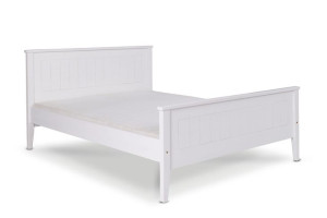 Łóżko rama 101x102x206 cm RONTI biały Konsimo