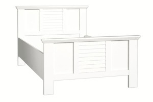 Łóżko rama 133x95,2x210,7 cm MARIDA biały Konsimo