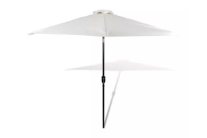 Parasol ogrodowy PERPUS biały Konsimo