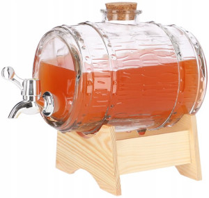 Beczułka Beczka Karafka Kranik Na Alkohol Sok 1,5l