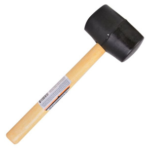 Motive Młotek Gumowy 0,45kg Uchwyt Drewniany