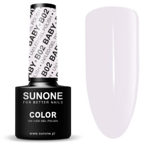 Sunone Lakier Hybrydowy B02 - Baby 5 ml