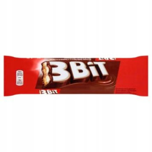Baton w Czekoladzie Mlecznej 3 BIT 46g -42 SZTUKI