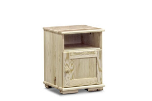 Szafka nocna 41x54x40 cm LISSO sosna naturalna Konsimo