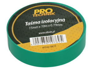 Taśmy Taśma Izolacyjna Gładka 10 M Kabli Itp Ziel.