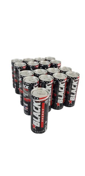  Black Energy Napój energetyczny 250ml  Mega Okazja-17sztuk