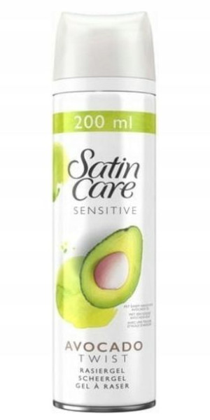 Gillette Satin Care avocado żel do golenia 200 ml