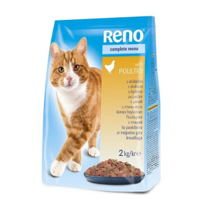 Reno Sucha Karma Dla Kotów Z Drobiem 2kg