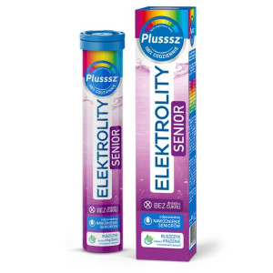 Plusssz Elektrolity Senior 100% Complex 24 tabl.mus. elektrolity