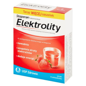 Elektrolity smak truskawkowy x 5sasz. elektrolity