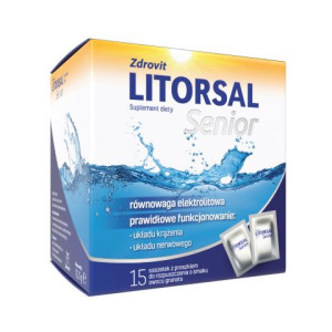 Zdrovit Litorsal Senior prosz.dorozp. 15 saszetek elektrolity