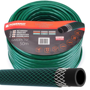 Wąż OGRODOWY Do Wody 1/2'' 50m 3 Warstwowy 20 Bar GARDEN 1/2" 50m