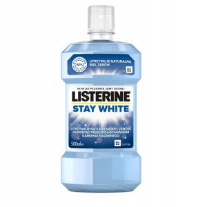 Listerine Stay White do płukania jamy ustnej 500ml