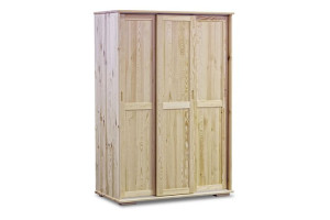 Szafa ubraniowa 122x177x60 cm LISSO sosna naturalna Konsimo