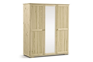 Szafa ubraniowa 152x177x60 cm LISSO sosna naturalna Konsimo