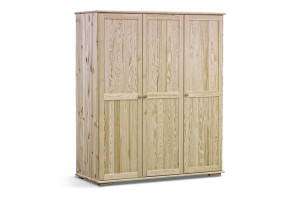 Szafa ubraniowa 152x177x60 cm LISSO sosna naturalna Konsimo