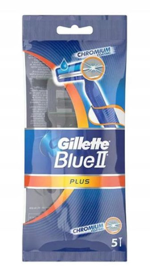 Maszynki Gillette Blue II Plus 5 szt.