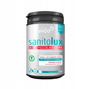 Sanitolux Bioaktywator do oczyszczalni i szamb 1kg