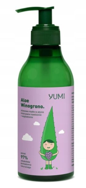 Yumi żel pod prysznic Aloes i Winogrono 400 ml