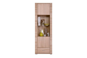 Witryna 63x192x39 cm THEMO dąb sonoma Konsimo