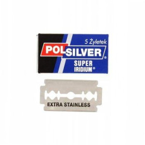 Żyletki Polsilver Super Iridium 5 sztuk