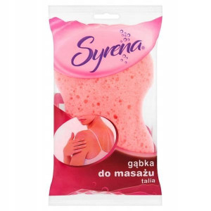 Syrena Talia gąbka do kąpieli i masażu MIX kolorów