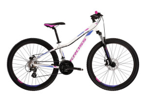 Rower górski MTB damski Kross LEA 3.0 biały DM