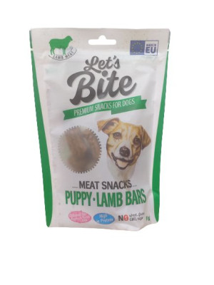 Brit Let's Bite Meat Snacks Puppy Lamb Bars 80g