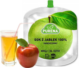 Sok JABŁKOWY 100% zagęszczony 600g