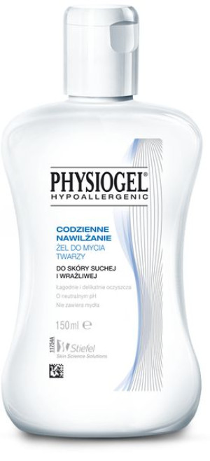 PHYSIOGEL hypoalergiczny żel do mycia twarzy 150ml