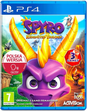 Spyro Reignited Trilogy (3w1) | Gra PS4/PS5 DUBBING PL