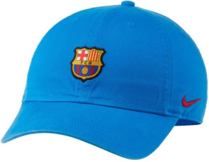Czapka Nike FCB Heritage 86 CAP niebieska DH2377 427