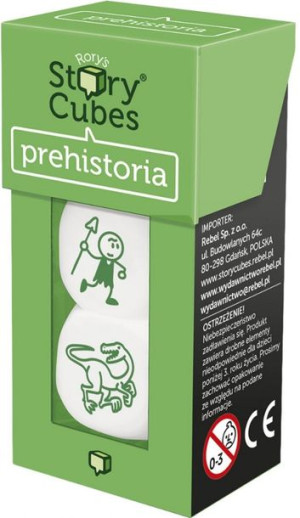 Rebel Story Cubes - prehistoria (gra kościana)