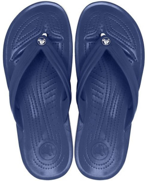 Klapki damskie Crocs Crocband Flip granatowe 11033 410