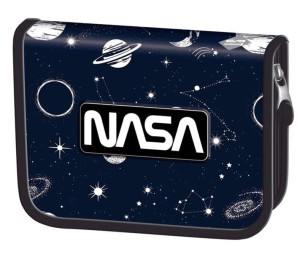 Piórnik dwuklapkowy bez wyposażenia NASA PLANETS