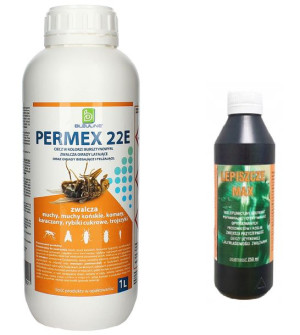 PERMEX preparat na komary muchy kleszcze oprysk 1 l