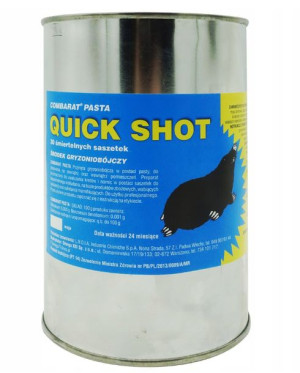 QUICK SHOT  trutka pasta na krety nornice