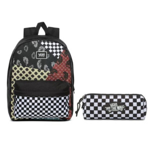 Plecak Vans Realm Floral Patchwork + Piórnik Vans