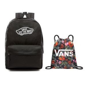 Plecak szkolny Vans Realm Backpack Czarny + Worek