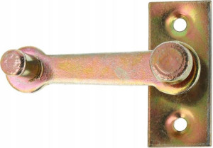 Zakrętka Okienna Z Korbką Złoty Ocynk 60mm Korbka