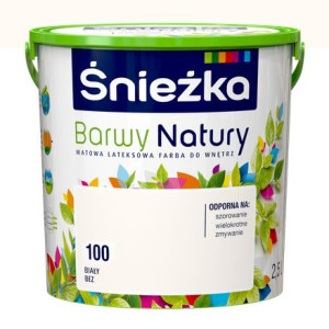 Farba Śnieżka Barwy Natury 2,5l Biały Bez