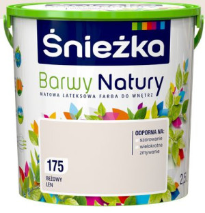 Farba Śnieżka Barwy Natury 2,5l Beżowy Len