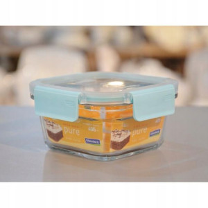 Pojemnik Pokrywką Glasslock Kwadratowy Pure 400 Ml