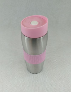 Ambition-garden Kubek Termiczny 400ml Różowy