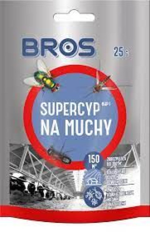 Bros Supercyp 25g Preparat Na Muchy Do Oprysku