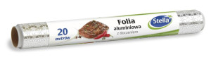 Folia Aluminiowa Z Tłoczeniem Stella 20m