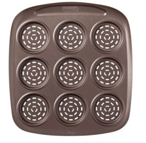 Forma na 9 mini pizz Asimetria 30 x 28 cm z nożykiem PYREX